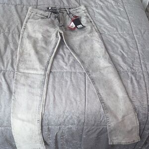 Zara Men's Slim Fit Light Gray Jeans